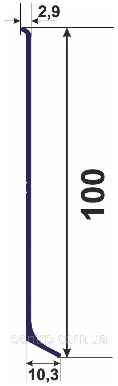 100 чертеж plintus alyuminievyj